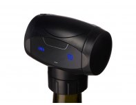 Пробка вакуумная автоматическая/насос для вина Master of Wine Saver, черный (207008)