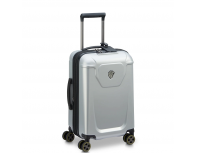 Чемодан Delsey Peugeot Zip 4-х колесный, 35x55x20 см, серый (00100780111)