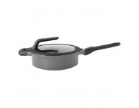 Saucepan with lid Berghoff Gem 24 cm 3,3 L grey 2307420