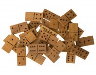 Игра «Домино» из массива бука, натуральный (625361)