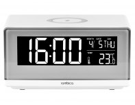Часы с беспроводным зарядным устройством Rombica Timebox 2 белый RA-241709