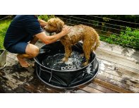 Бассейн для собак Doog, черный, M, 91х91х25 cм RA-325556