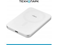 Аккумулятор внешний uBear Slide Magnetic 5000 мАч белый (PB19WH5000-PDM)