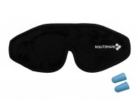 Children's mask for a sleep Routemark 3D Evolution black + birches