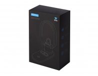 Charging station wireless 4-in-1 Evolt Portal with lamp, 15 W, white (592206)