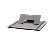Clipboard Pro Folding Laptop Stand and Accessory Organizer Brand Charger, Gray (833121)