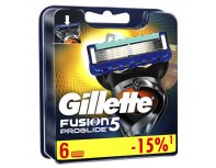 Кассеты сменные для бритвы Gillette Fusion5 ProGlide 6 шт.