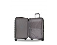 Suitcase Echolac Exo, 52x75x30 cm, black (1124TS295199280)