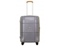 Чемодан Echolac Atlas Pro, 47x65x26 см, серый (1124TS080919240)