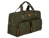 Сумка дорожная Bric's X-Collection 46x24x22 см, оливковый (BXL42192.078)