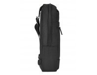 Men's backpack Magellan Discovery, 18x29.5x9.5 cm, black (MAGDISSLBLAM)