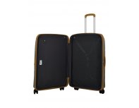 Suitcase Echolac Atlas Pro 4-wheel, 52x75x30 cm, silver (1124TS080919280)