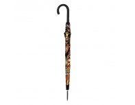 Umbrella-cane Doppler Fiber Flex Automatic 3x3x88 cm, stained glass, beige-brown (740765SWI)