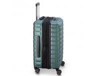 Suitcase with weight indicator Delsey Shadow 5.0 , 44x66x29.5 cm, green (00287881103)