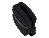 Сумка мужская Magellan Santiago, черный, 7x5x21.5 см (A603-11-126661S-BLK)