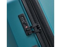 Suitcase Delsey Anvers, 49x75.5x31 cm, turquoise (00310582122)