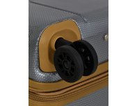 Suitcase  Echolac Atlas Pro 4-wheel, 40x55x23 cm, silver (1124TS080919200)