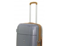 Чемодан Echolac Atlas Pro, 47x65x26 см, серый (1124TS080919240)