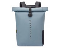 Backpack Delsey Turenne Soft, 40x46x14 cm, gray-blue (00163262022)