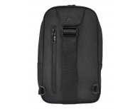 Men's backpack Magellan Discovery, 18x29.5x9.5 cm, black (MAGDISSLBLAM)