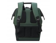 Backpack Delsey Turenne Soft, 35x38.5x17.5 cm, green (00163261013)