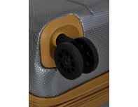 Suitcase Echolac Atlas Pro 4-wheel, 52x75x30 cm, silver (1124TS080919280)