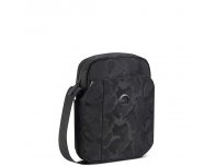 Сумка мужская Delsey Picpus, 24x19x6 см, черный камуфляж (00335410810)