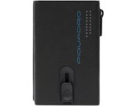 Чехол для кредитных карт Piquadro Urban, 6.8х2.5х10 см, натуральная кожа, черный (PP5585UB00R/NGR)