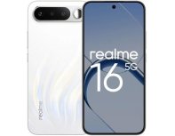 Смартфон Realme 16 5G 8/256Gb, RMX5171, NFC, AMOLED, 120Гц, 7000мAч, белый (2176156)