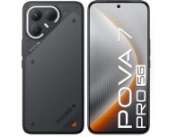 Smartphone Tecno Pova 7 Pro 5G 12/256Gb, NFC, OLED, 144Hz, 6000mAh, Black (2114277)