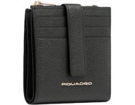 Case credit card Piquadro Patricia PP6843W140R/N, genuine leather, black (2090345)