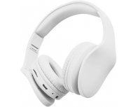 Наушники Digma BT-17, Bluetooth, накладные, белый (1930380)