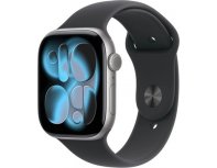 Смарт-часы Apple Watch Series 11 A3333, 46мм, черный/серый космос (2146663)