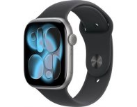 Смарт-часы Apple Watch Series 11 A3333, 46мм, черный/серый космос (2155875)