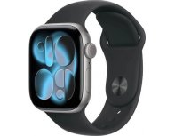 Смарт-часы Apple Watch Series 11 A3331, 42мм, черный/серый космос (2146641)