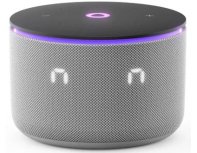 Колонка умная Яндекс Станция Мини 3 Про Zigbee, 18Вт, с Алисой на YaGPT, серый (2117509)