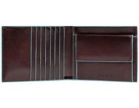 Wallet for men Piquadro Blue Square, genuine leather, brown (472405)