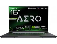 Ноутбук игровой Gigabyte Aero X16 1WH 16, IPS, AMD Ryzen AI 7 350 2ГГц, 8-ядерный, 32ГБ DDR5, 1ТБ SSD,  NVIDIA GeForce  RTX 5070 для ноутбуков - 8 ГБ, Windows 11 Home, серебристый (2113140)