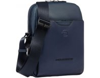 Men's bag Piquadro Ael, genuine leather, blue (2136391)