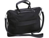 Women's business bag Piquadro Lyra, recycled fabric, black (2047554)