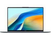 Laptop Huawei MateBook D 16 MCLG-X, 16, IPS, Intel Core i5 13420H 2.1GHz, 8-core, 16GB LPDDR4x, 1TB SSD, Intel UHD Graphics, no operating system, space gray [53014qkw]
