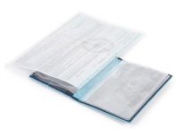 Cover document Piquadro Blue Square, genuine leather, blue (1700211)