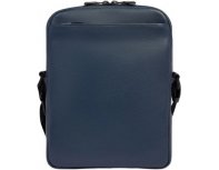Men's bag Piquadro Ael, genuine leather, blue (2136391)