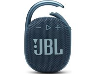 Колонка портативная JBL Clip 4, 5Вт, синий [jblclip4blu]