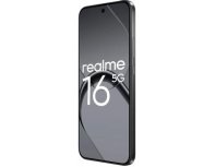 Смартфон Realme 16 5G 8/256Gb, RMX5171, NFC, AMOLED, 120Гц, 7000мAч, черный (2176153)