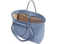 Сумка женская деловая Piquadro Circle, кожа натуральная, голубой (2136751)