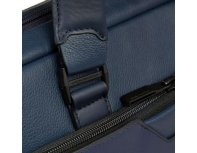 Men's business bag Piquadro Ael, genuine leather, blue (2136422)