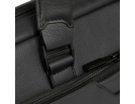 Men's business bag Piquadro Ael, genuine leather, black (2136424)