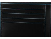 Men's wallet Piquadro Blue Square, genuine leather, black [pu257b2r/n]