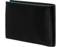 Men's wallet Piquadro Blue Square, genuine leather, black [pu257b2r/n]